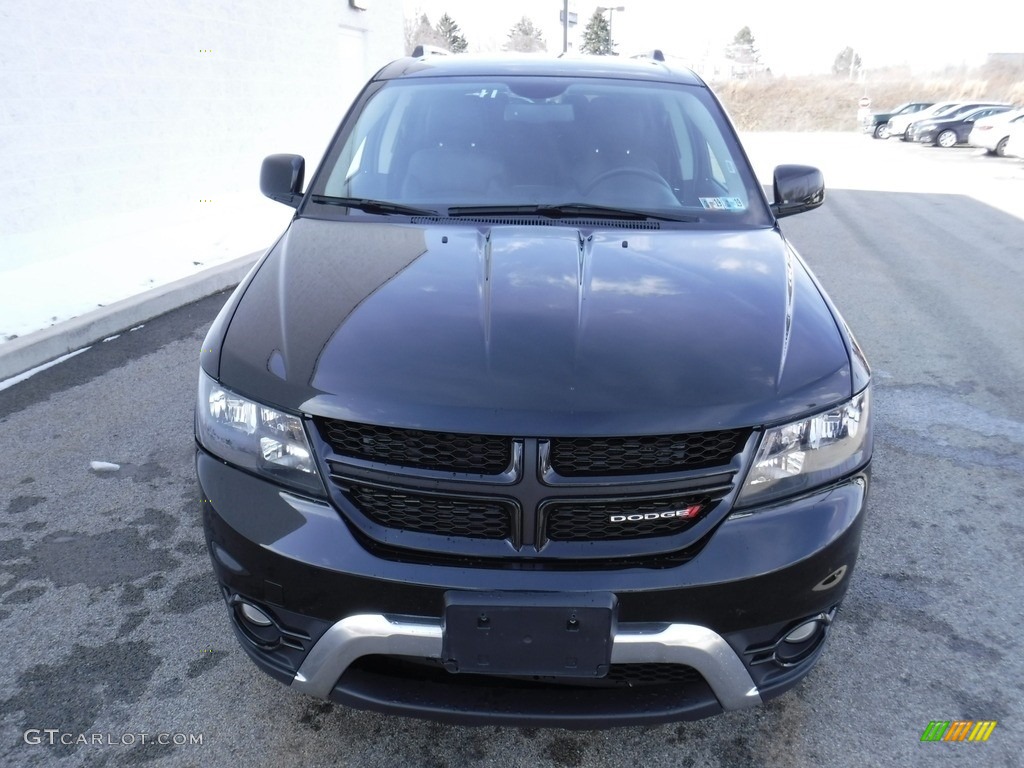 2017 Journey Crossroad AWD - Pitch Black / Black photo #3