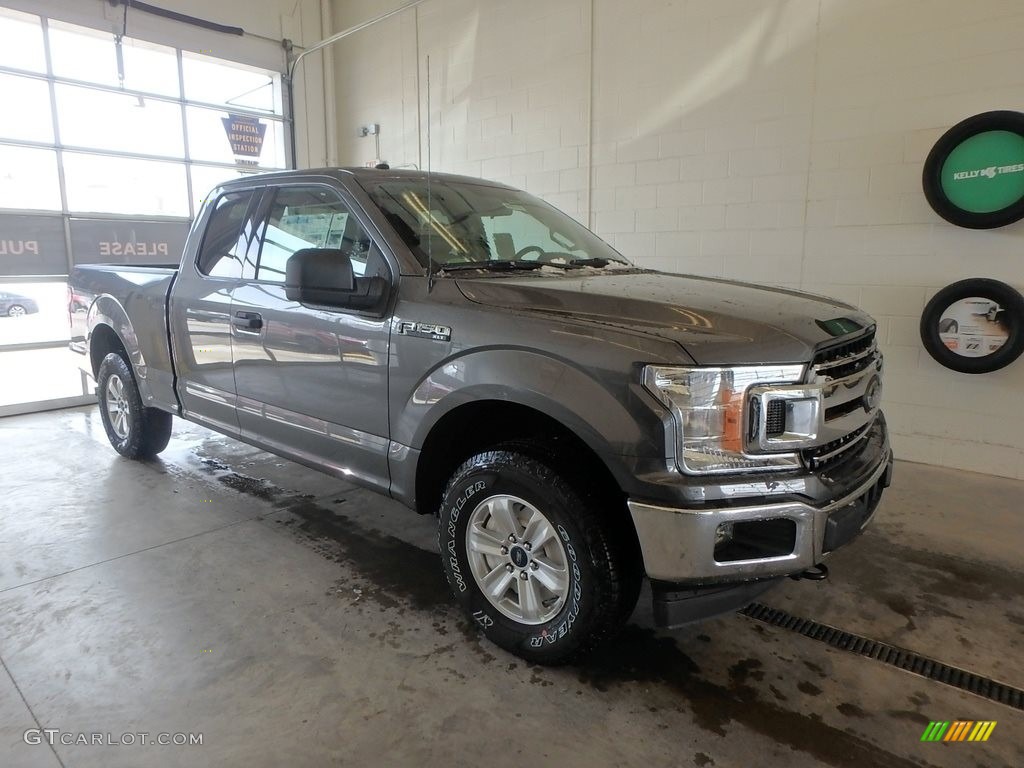 2018 F150 XLT SuperCab 4x4 - Magnetic / Earth Gray photo #1