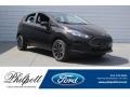 2018 Shadow Black Ford Fiesta SE Hatchback  photo #1