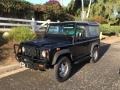 Black 1994 Land Rover Defender 90 Soft Top Exterior