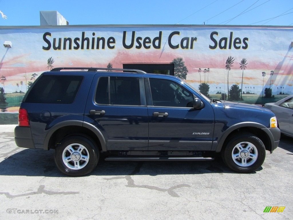 2004 Explorer XLS - Dark Blue Pearl Metallic / Graphite photo #2