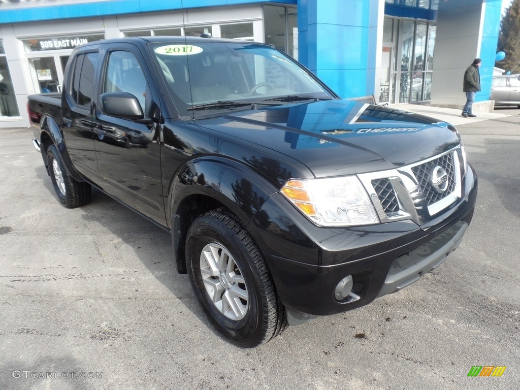 2017 Frontier SV Crew Cab 4x4 - Magnetic Black / Steel photo #1