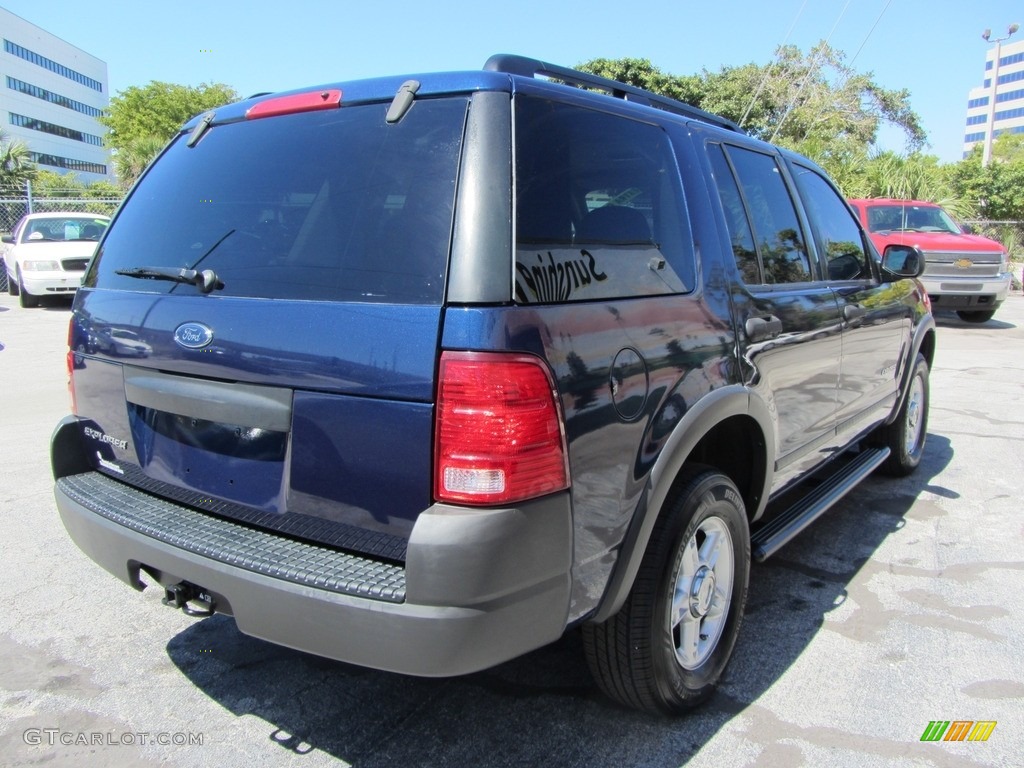 2004 Explorer XLS - Dark Blue Pearl Metallic / Graphite photo #6