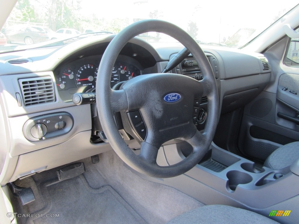 2004 Explorer XLS - Dark Blue Pearl Metallic / Graphite photo #10