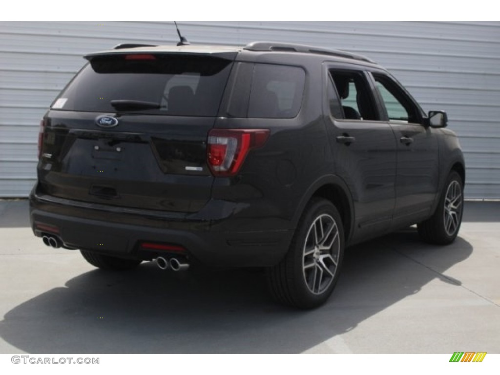 2018 Explorer Sport 4WD - Shadow Black / Ebony Black photo #8