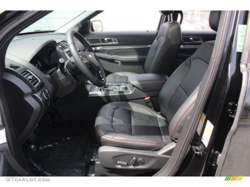 2018 Explorer Sport 4WD - Shadow Black / Ebony Black photo #13