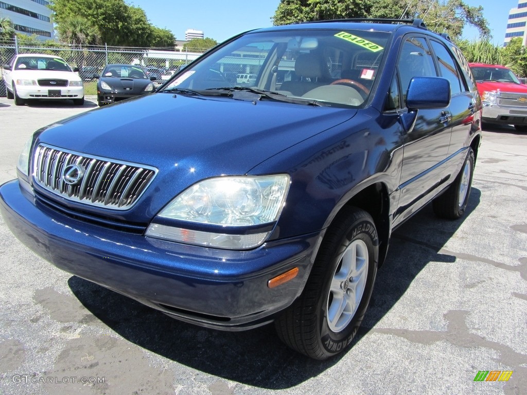 2001 RX 300 - Blue Vapor Metallic / Ivory photo #5