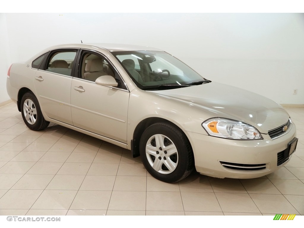 2008 Impala LS - Gold Mist Metallic / Neutral Beige photo #1