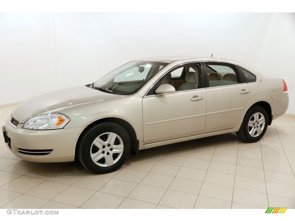 2008 Impala LS - Gold Mist Metallic / Neutral Beige photo #3