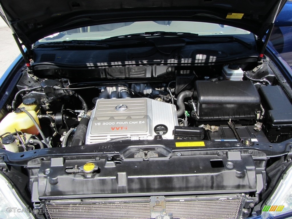 2001 RX 300 - Blue Vapor Metallic / Ivory photo #21