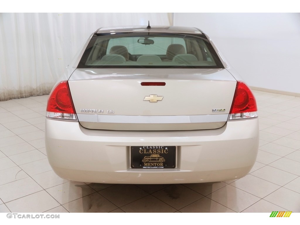 2008 Impala LS - Gold Mist Metallic / Neutral Beige photo #14