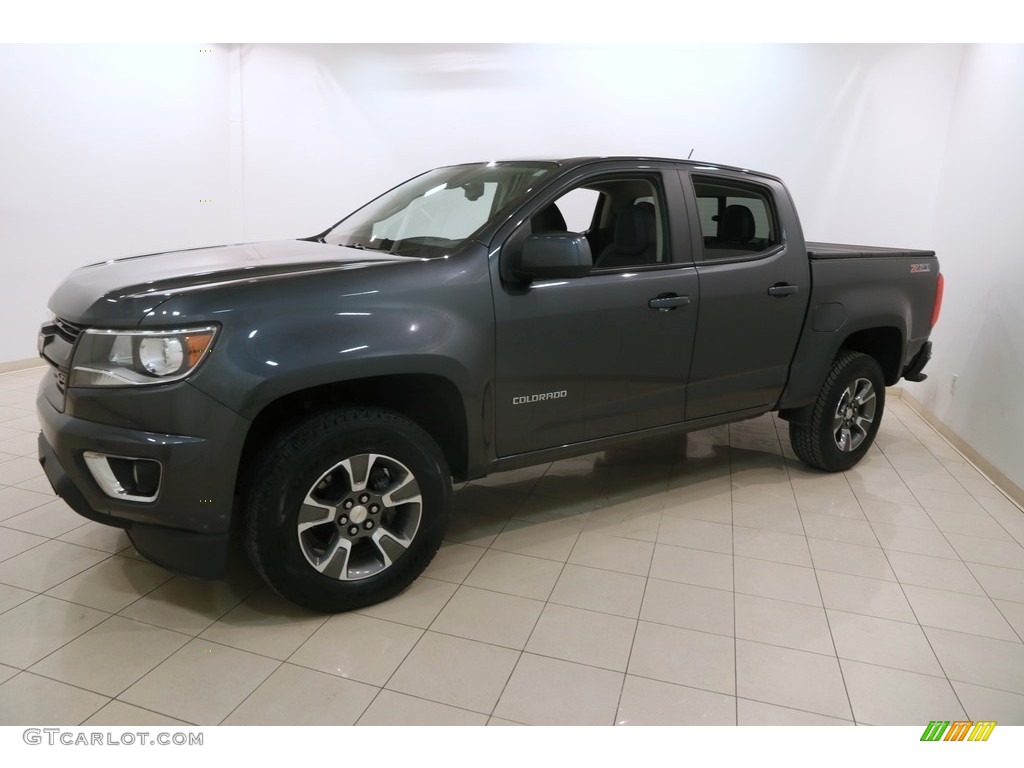 2016 Colorado Z71 Crew Cab 4x4 - Cyber Gray Metallic / Jet Black photo #3