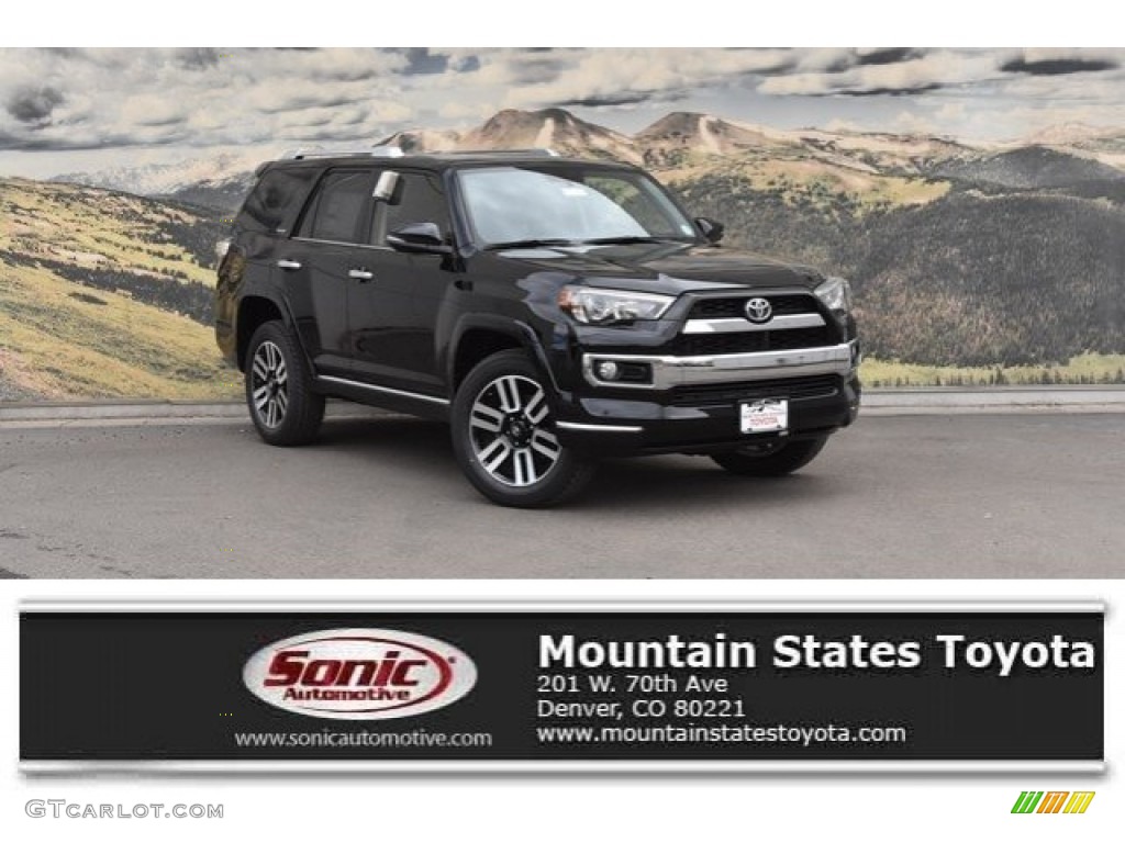Midnight Black Metallic Toyota 4Runner