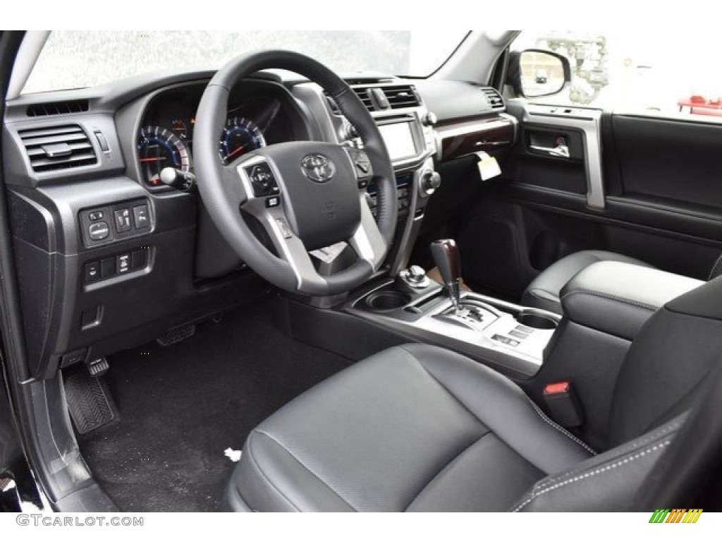 2018 4Runner Limited 4x4 - Midnight Black Metallic / Black photo #5