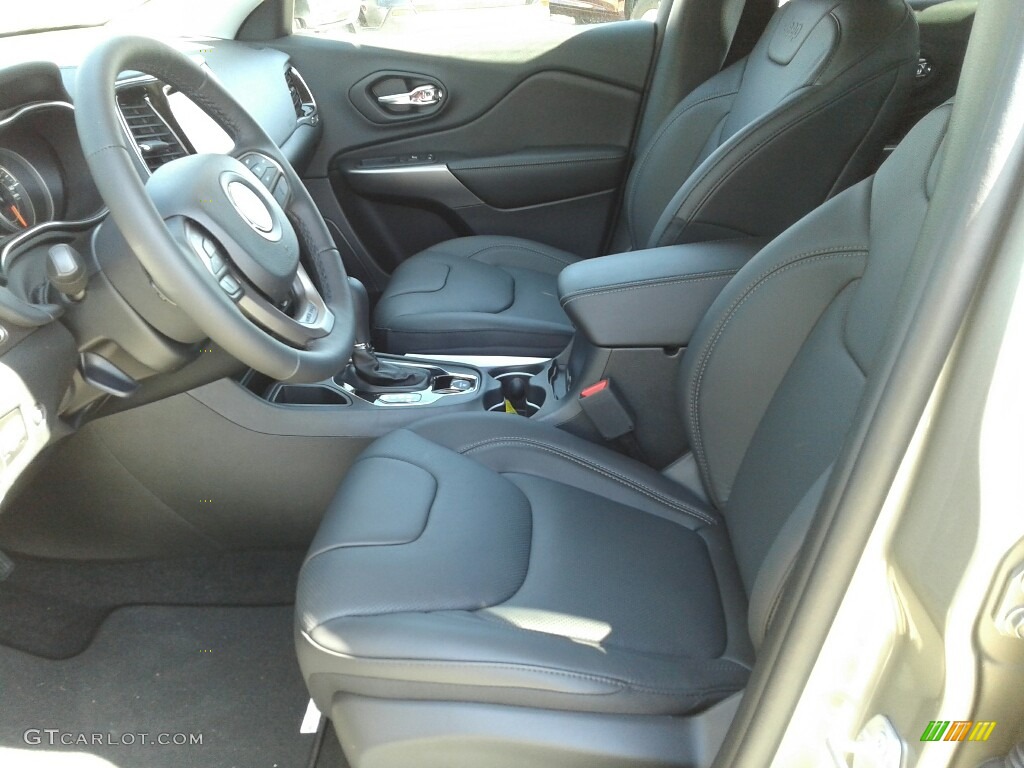 2019 Jeep Cherokee Limited Front Seat Photo #126181206