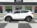 2018 Dazzling White Hyundai Tucson Limited  photo #1
