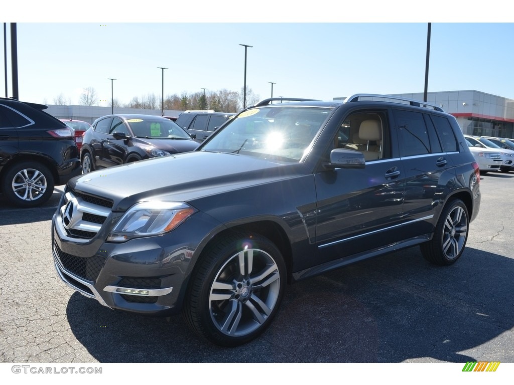 2014 GLK 350 - Steel Grey Metallic / Almond Beige/Mocha photo #6