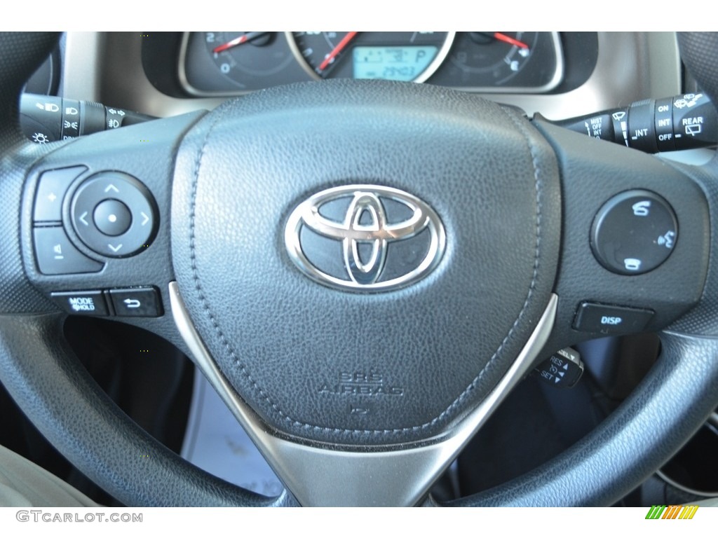 2015 RAV4 XLE - Classic Silver Metallic / Ash photo #24