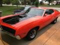 Vermilion 1970 Ford Torino Cobra SportsRoof