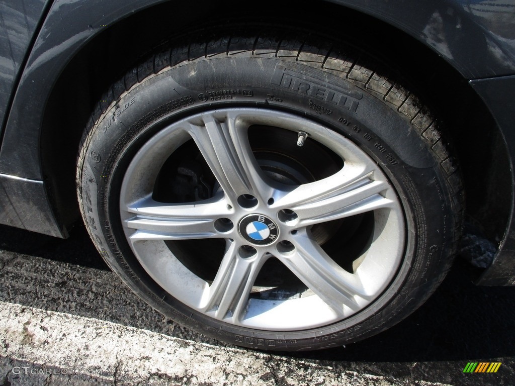 2015 3 Series 320i xDrive Sedan - Mineral Grey Metallic / Black photo #6