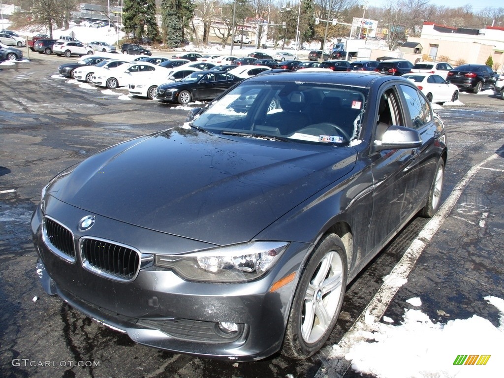 2015 3 Series 320i xDrive Sedan - Mineral Grey Metallic / Black photo #7