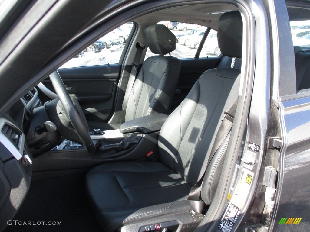 2015 3 Series 320i xDrive Sedan - Mineral Grey Metallic / Black photo #12