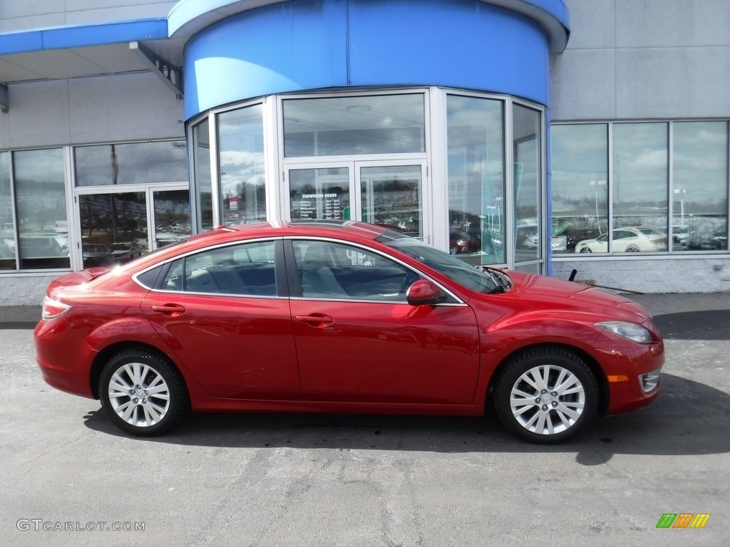 2009 MAZDA6 i Touring - Sangria Red Mica / Beige photo #2