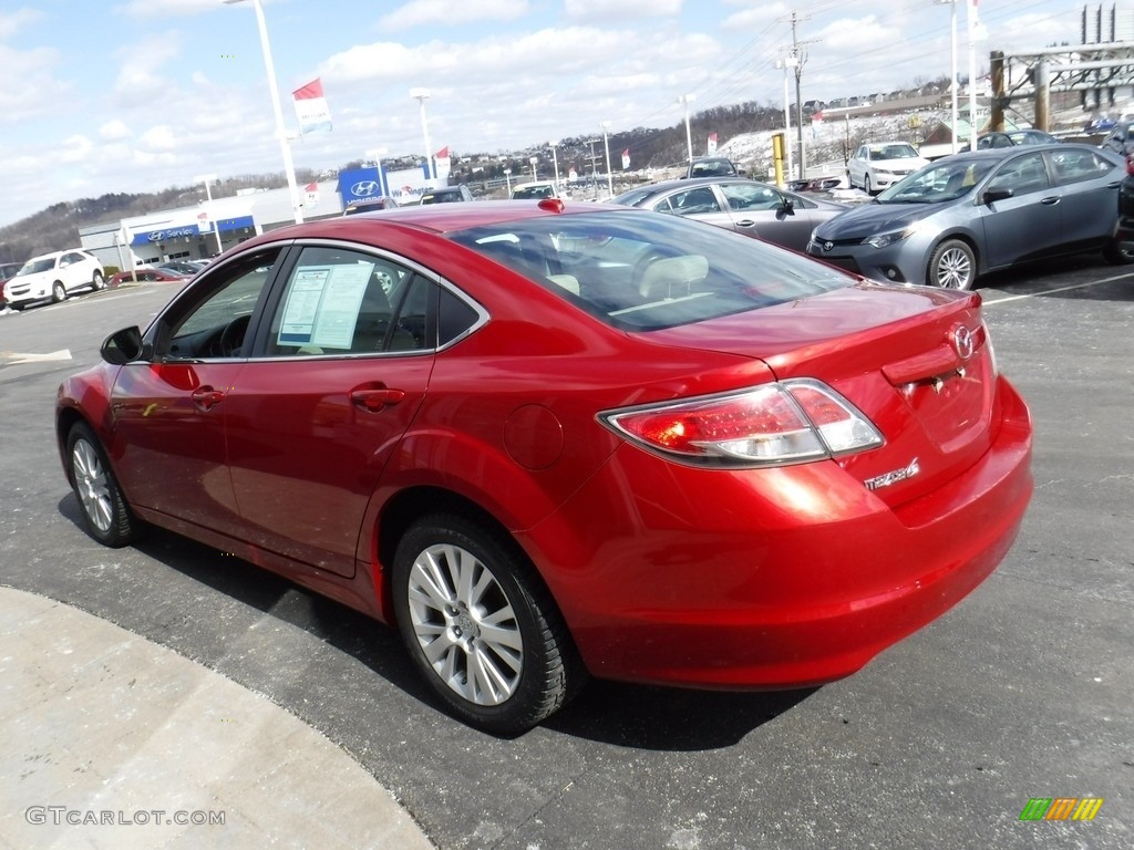 2009 MAZDA6 i Touring - Sangria Red Mica / Beige photo #8