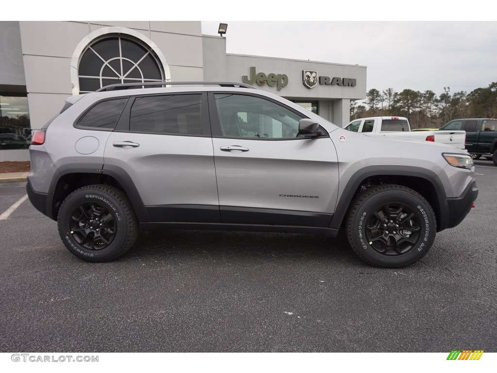 Billet Silver Metallic 2019 Jeep Cherokee Trailhawk Elite 4x4 Exterior Photo #126186707