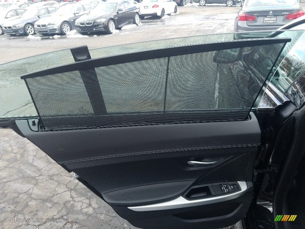 2018 BMW 6 Series 640i xDrive Gran Coupe Black Door Panel Photo #126186803