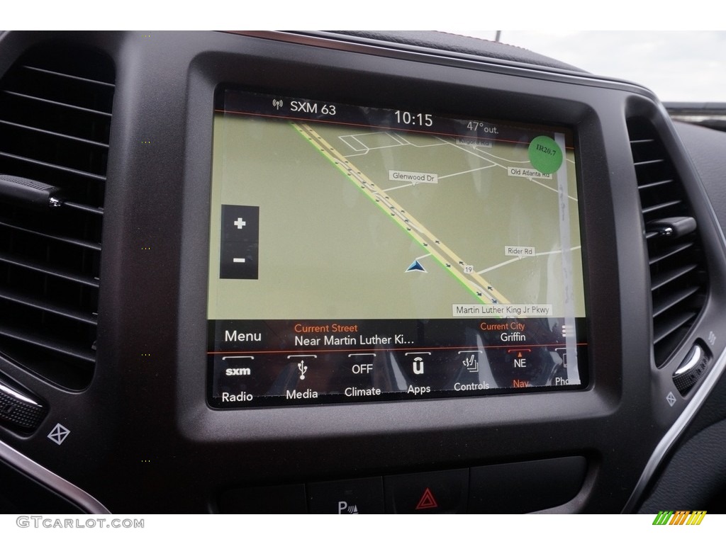 2019 Cherokee Trailhawk Elite 4x4 - Velvet Red Pearl / Black photo #8