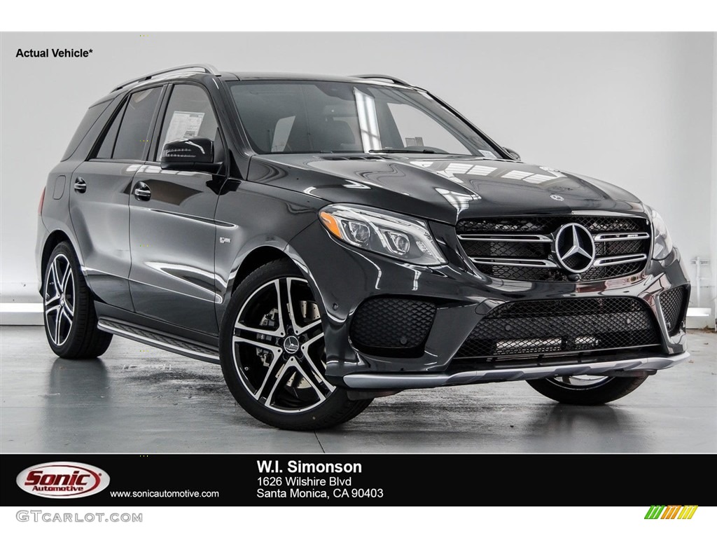 2018 GLE 43 AMG 4Matic - Obsidian Black Metallic / Black photo #1