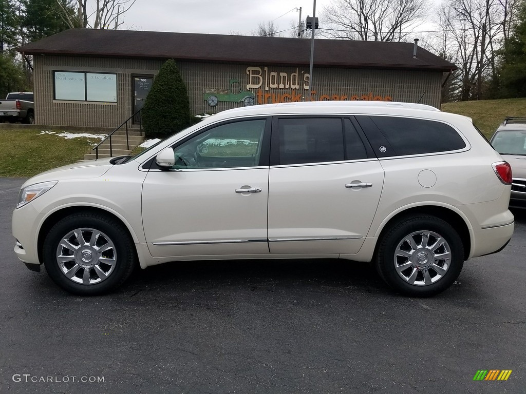 White Diamond Tricoat Buick Enclave