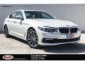 2018 Mineral White Metallic BMW 5 Series 530i Sedan  photo #1