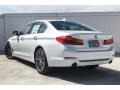 2018 Mineral White Metallic BMW 5 Series 530i Sedan  photo #3
