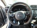 2018 Kia Soul Black Interior Steering Wheel Photo