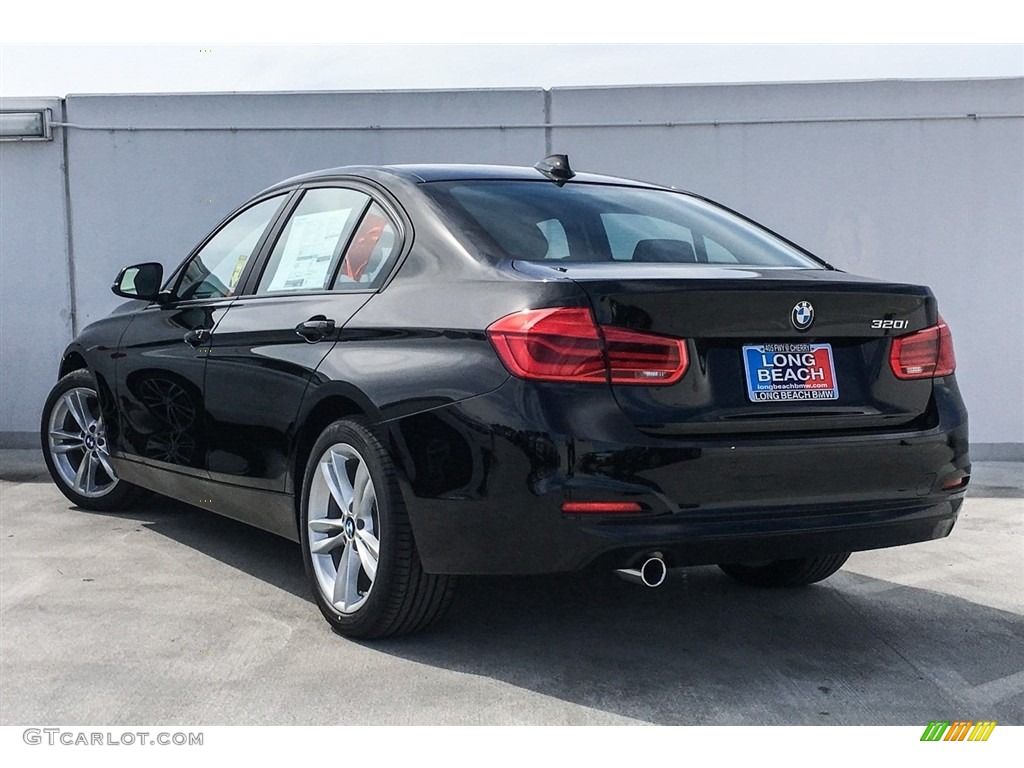 2018 3 Series 320i Sedan - Jet Black / Black photo #3