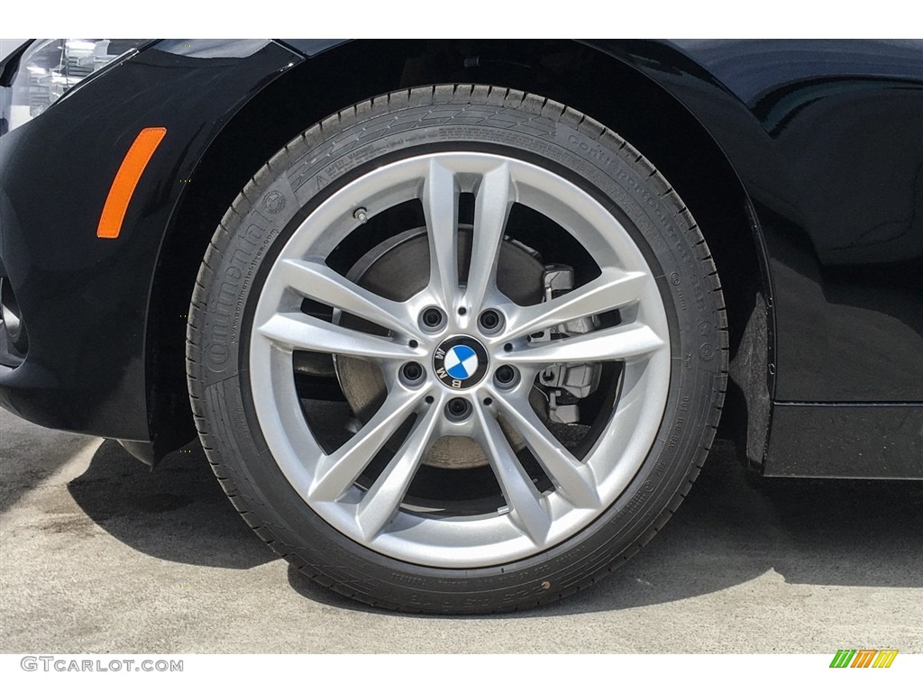 2018 3 Series 320i Sedan - Jet Black / Black photo #9