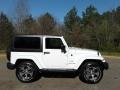 2018 Bright White Jeep Wrangler Sahara 4x4  photo #5