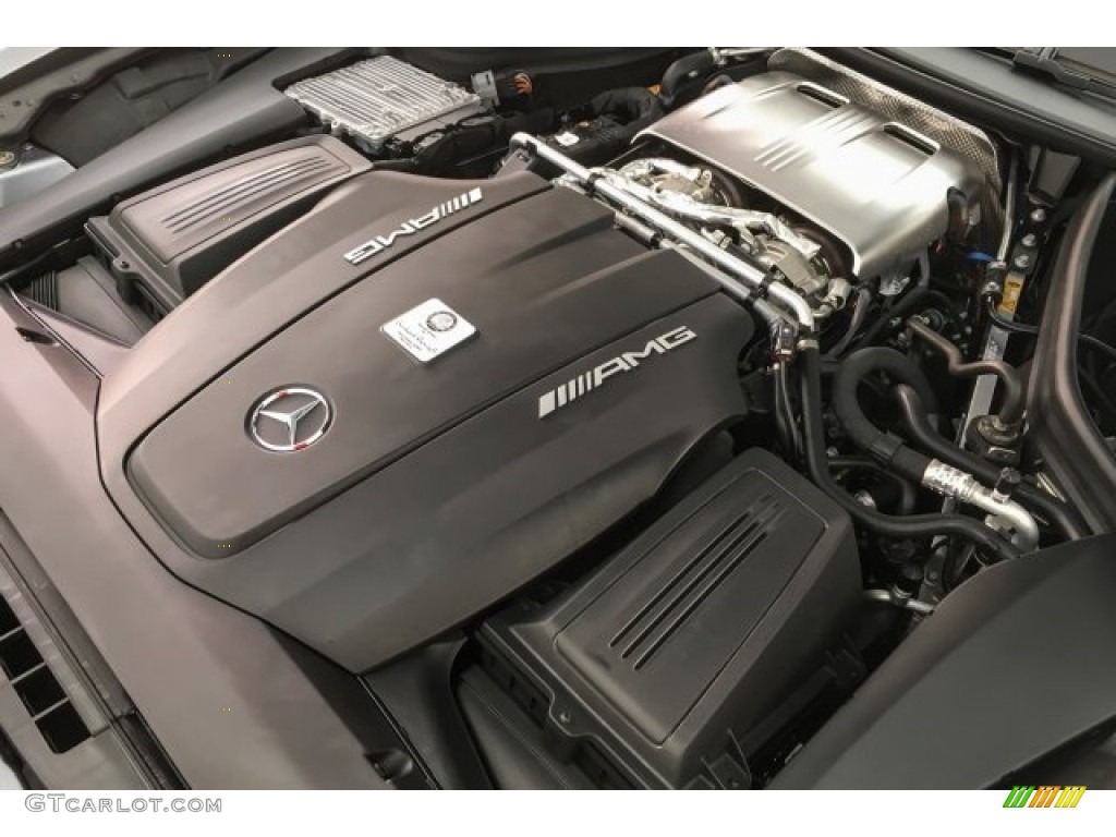 2018 Mercedes-Benz AMG GT C Roadster 4.0 Liter AMG Twin-Turbocharged DOHC 32-Valve VVT V8 Engine Photo #126197114
