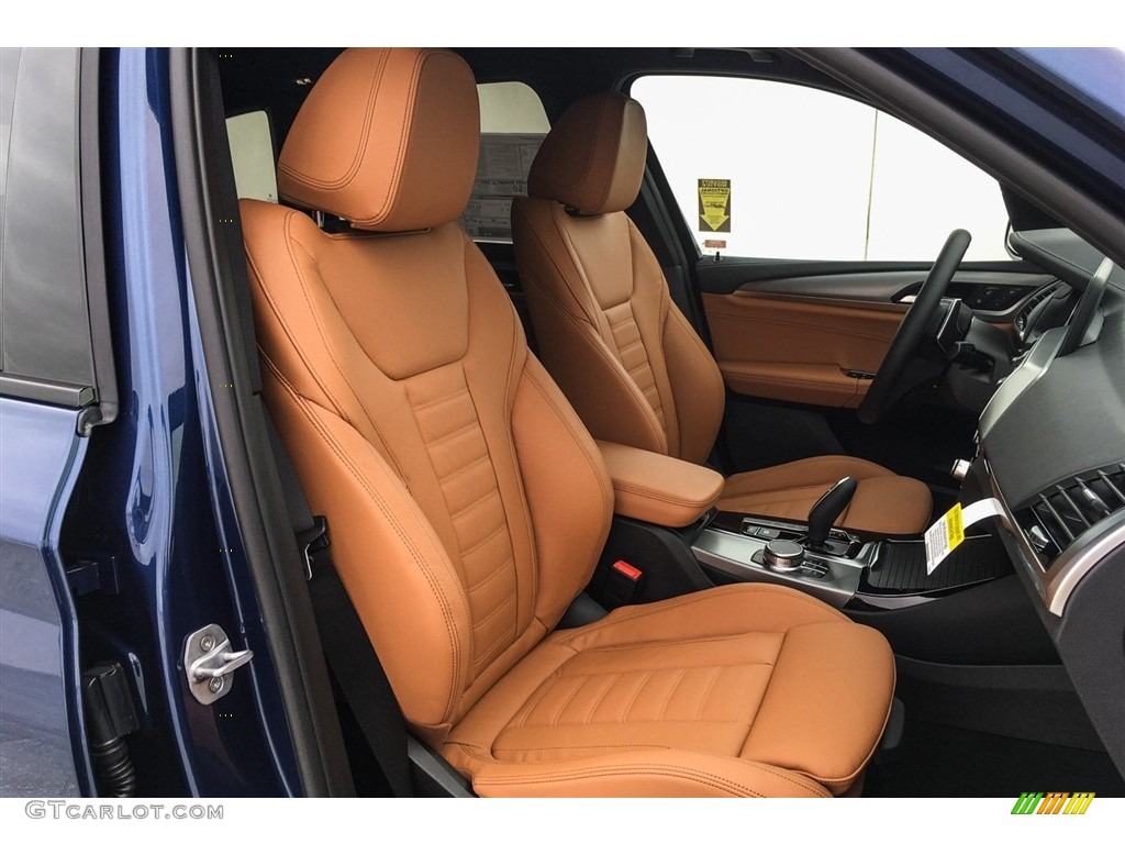 2018 X3 M40i - Phytonic Blue Metallic / Cognac photo #2