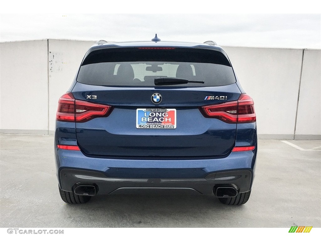 2018 X3 M40i - Phytonic Blue Metallic / Cognac photo #4