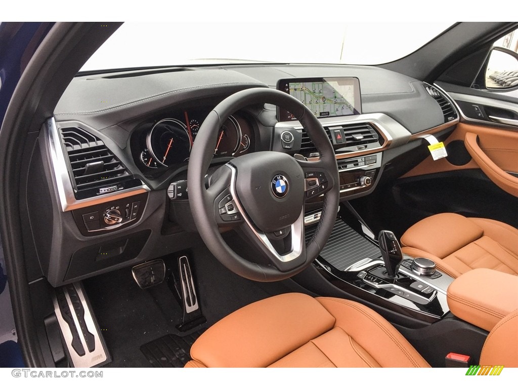 2018 X3 M40i - Phytonic Blue Metallic / Cognac photo #5