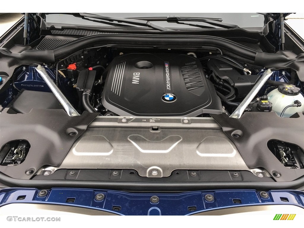 2018 X3 M40i - Phytonic Blue Metallic / Cognac photo #8