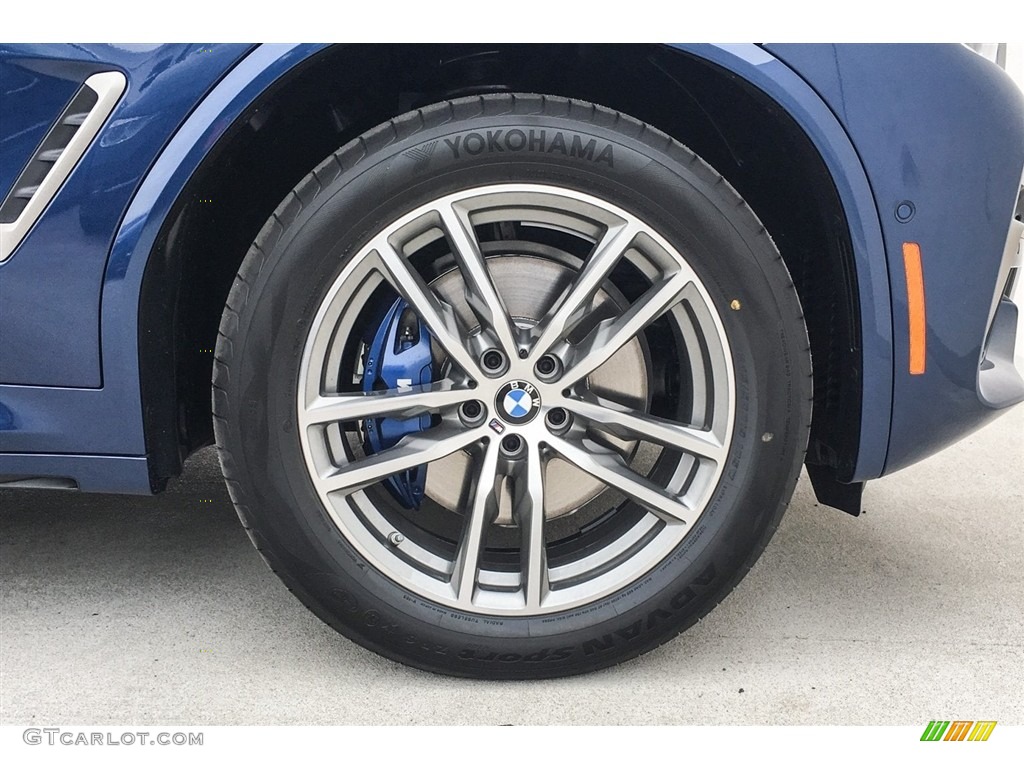 2018 X3 M40i - Phytonic Blue Metallic / Cognac photo #9