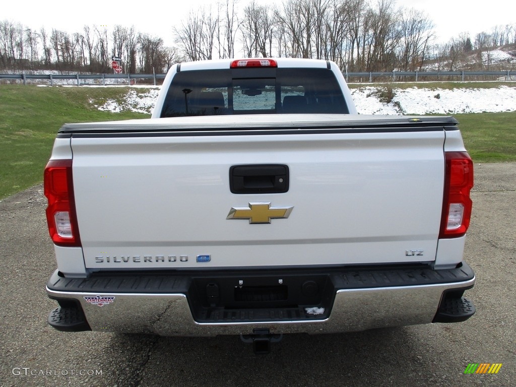 2018 Silverado 1500 LTZ Crew Cab 4x4 - Iridescent Pearl Tricoat / Jet Black photo #4