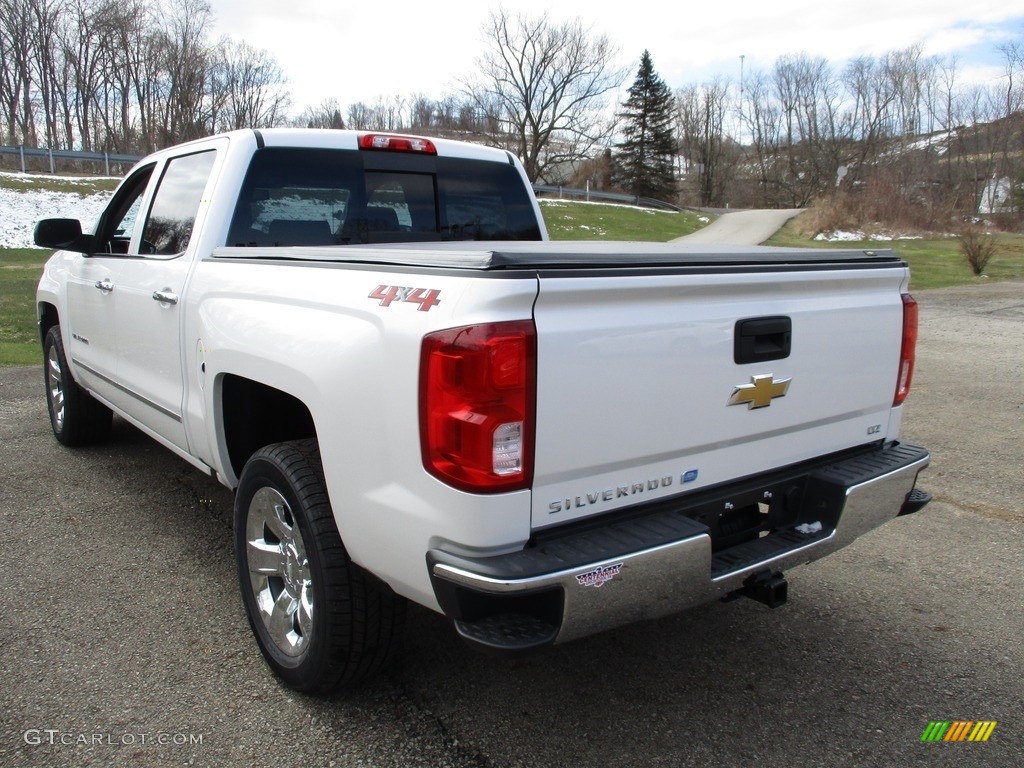 2018 Silverado 1500 LTZ Crew Cab 4x4 - Iridescent Pearl Tricoat / Jet Black photo #5