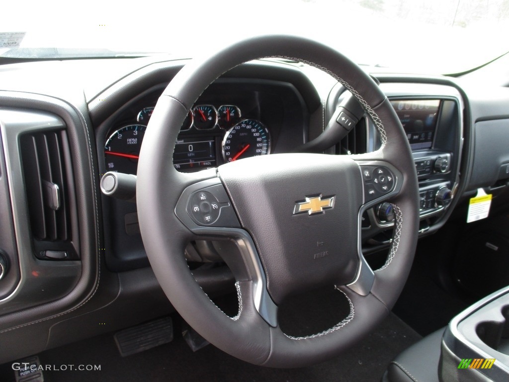 2018 Silverado 1500 LTZ Crew Cab 4x4 - Iridescent Pearl Tricoat / Jet Black photo #19