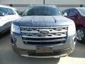 2018 Blue Metallic Ford Explorer XLT 4WD  photo #2