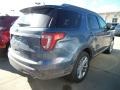 2018 Blue Metallic Ford Explorer XLT 4WD  photo #3